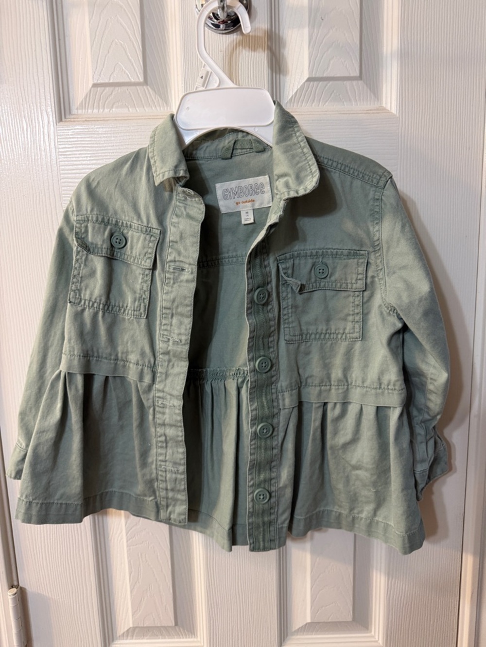 Gymboree Girls Sage Green Jean Jacket